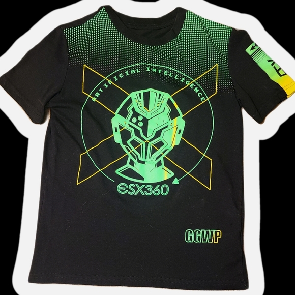 ESX 360 BOY'S SIZE 10/12 SHORT-SLEEVE TEE GGWP BACK TO SCHOOL - Picture 2 of 5